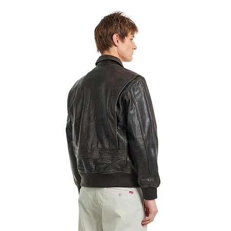 Levi's® - Clayton Leather Aviator (Brown Leather Bracken) | HHV