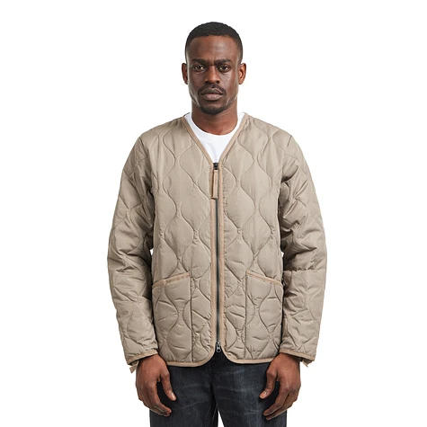TAION - Military Zip V Neck Down Jacket