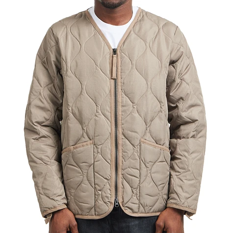 TAION - Military Zip V Neck Down Jacket