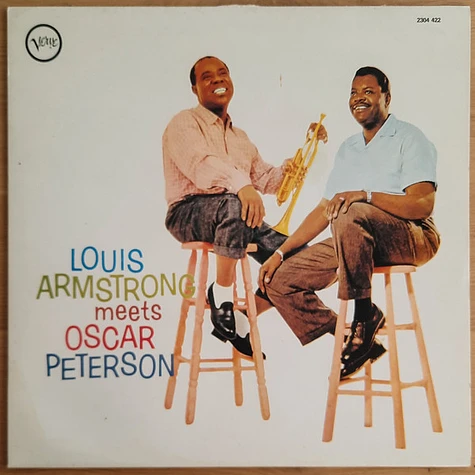 Louis Armstrong, Oscar Peterson - Louis Armstrong Meets Oscar Peterson - Vinyl LP - FR - Reissue ...