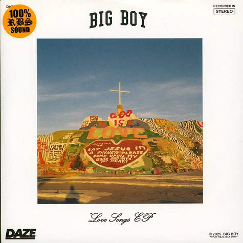 Big Boy - Love Songs Clear With Pink & Purple Splatter Vinyl