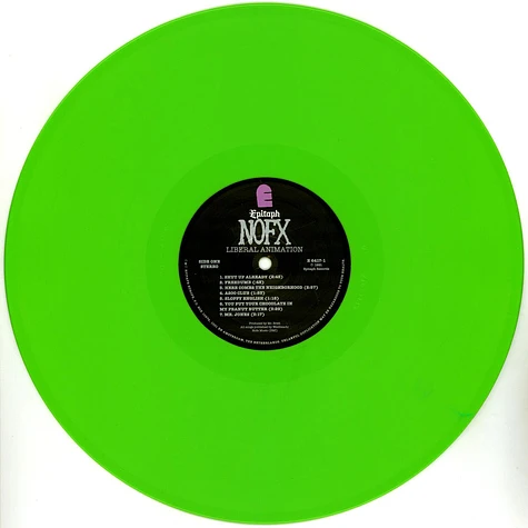 NOFX - Liberal Animation Green Vinyl Edition