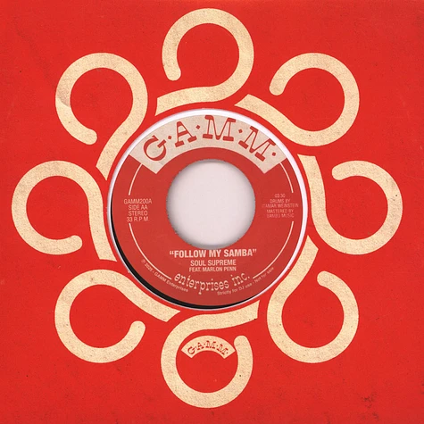 Soul Supreme - Follow Me - Vinyl 7