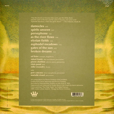 Atlantis Jazz Ensemble - Mystic Suite