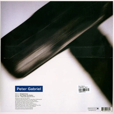 Peter Gabriel - Sledgehammer Record Store Day 2026 Zoetrope