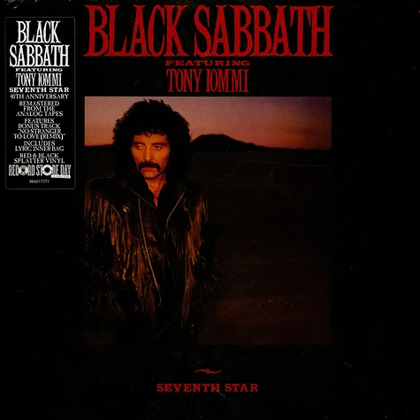 Black Sabbath - Seventh Star Record Store Day 2026 Red & Black