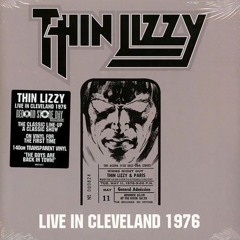THIN LIZZY 『LIVE RARITIES (6CD)』【未開封】 Thin Lizzy - Live In Cleveland 1976 Record Store Day 2026