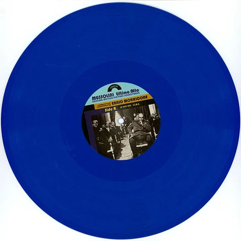 Ennio Morricone - OST Mussolini Ultimo Atto Blue Vinyl Edition