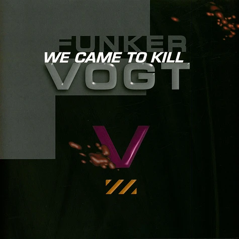 Funker Vogt - We Came To Kill Black And Grey Marbled Vinyl Edition