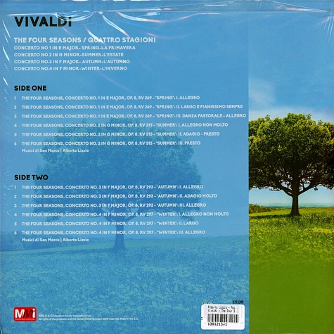 Alberto Lizzio - Musici Di San Marco - Vivaldi - The Four Seasons