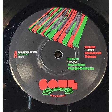 Soul Supreme - Award Tour (We Gettin' Down) / Bonita Applebum