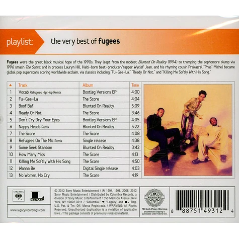 The Fugees - Playlist: The Very Best Of