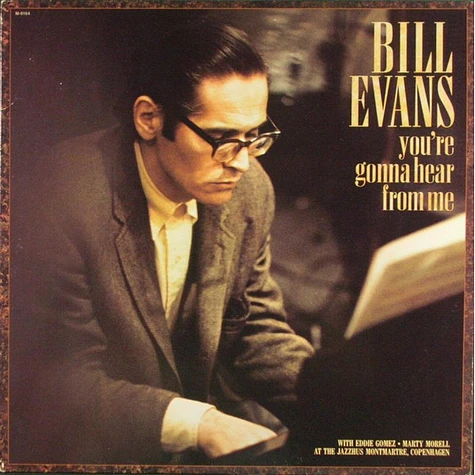 洋楽 Bill Evans You're Gonna Hear From Me LP Bill Evans - You're Gonna Hear From Me - Vinyl LP - 1988 - US