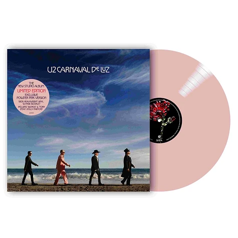 U2 - Carnaval De Luz Limited Indie Powder Rose Pink Vinyl Edition