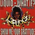 L-Fudge - Liquid / What If? / Show Me Your Gratitude