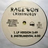 Raekwon Featuring Tony Starks - Criminology / Glaciers Of Ice