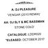 DJ Pleasure / DJ Sly - Vengar / Stone Cold Feat. MC Bassman