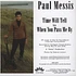 Paul Messis - Time Will Tell