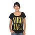 Nirvana - Happy Face Dolman Women T-Shirt