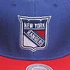 Mitchell & Ness - New York Rangers NHL Wool 2 Tone Snapback Adjustable Cap