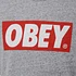 Obey - Bar Logo Triblend T-Shirt