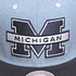 Mitchell & Ness - Michigan Wolverines NCAA Chambray 2 Snapback Cap