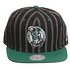 Mitchell & Ness - Boston Celtics NBA Double Pinstripe Snapback Cap