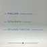 Melos / Soligen / Sound Tactix - Prime Mover / Far Away / Reflections
