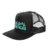 OG Flip Hat (Black / Fluo Acqua)