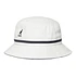 Stripe Lahinch Bucket Hat (White)