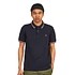 Twin Tipped Fred Perry Polo Shirt (Navy / White / Red)