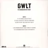 GWLT - Die Grundmauern Der Furcht Black Vinyl Edition