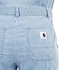 Carhartt WIP - W' Jill Short Overall "Nashville" Blue Denim, 5.8 oz