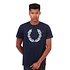 Fred Perry - Textured Laurel Wreath T-Shirt