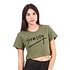 Stüssy - Sharpie Cropped Cuff T-Shirt