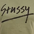 Stüssy - Sharpie Cropped Cuff T-Shirt