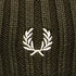 Fred Perry - Cotton Ribbed Beanie