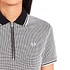 Fred Perry - Texture Zip Neck Dress