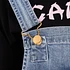 Carhartt WIP - W' Bib Overall "Galena" Blue Stretch Denim, 10 oz