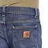 Carhartt WIP - Texas Pant "Spicer" Blue Stretch Denim, 11.75 oz