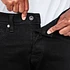 Edwin - ED-55 Regular Tapered Pants CS White Listed Black Selvage Stretch Denim, 13 oz
