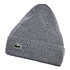 Lacoste - Half Cardigan Rib Knitted Hat