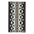 Oversized Jacquard Spa Towel (Spider Rock Black / White)