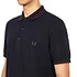 Fred Perry - Contrast Tipped Pique Shirt