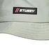 Stüssy - Nylon Rubber Patch Bucket Hat