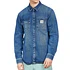 Carhartt WIP - Salinac Shirt Jacket "Mableton" Blue Denim, 13 oz