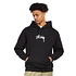 Stüssy - Stock Logo Applique Hoodie