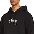 Stüssy - Stock Logo Applique Hoodie