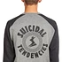Suicidal Tendencies - Cyclone TwoTone Raglan Crew Neck Sweat Shirt