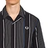 Fred Perry - Vertical Stripe Revere Collar Shirt